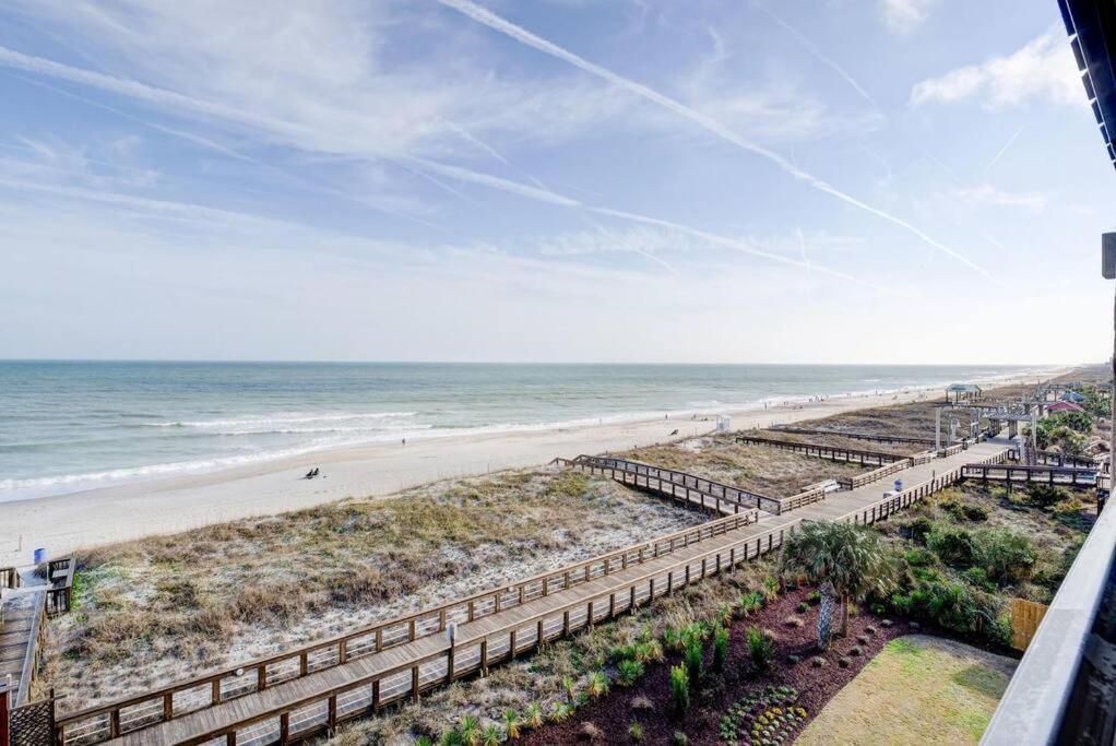 Beachfront-Boardwalk-Elevator-Pool-Free Parking For 2 Cars! Villa Carolina Beach Exterior photo